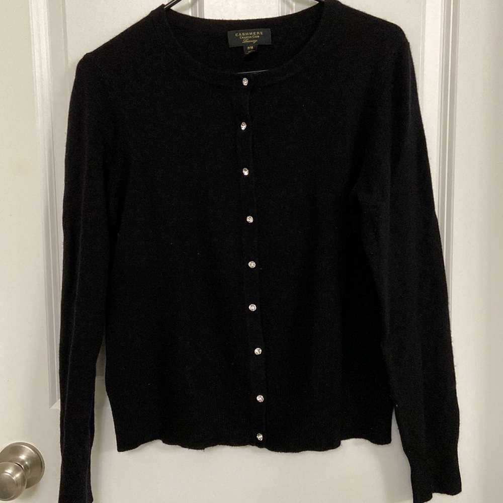 Charter Club women Cashmere Cardigan